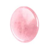 Polished Natural Crystal Oval Worry Stone, Multi Gemstone Thumb Massage Pocket Stone Anxiety Relief Reiki Healing Worry Stone