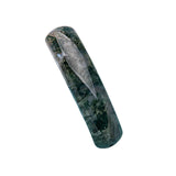 10×36mm Smooth Curve Natural Stone Pendant | Polished Red Jasper Bead for DIY Bracelet & Jewelry Making