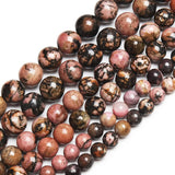 Natural Loose Crystal Beads for Jewelry Making - Polished Round Gemstone Strand