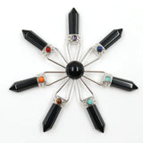 Natural crystal 7 Point Energy Generator Crystals and Healing Stones Chakra Quartz Decorate