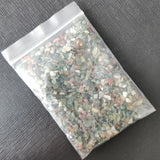 Genuine Crystal Crushed Stones • 100g Irregular Loose Healing Beads for Reiki Cleansing, Orgonite & Witchcraft Supplies