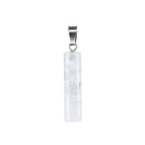 8x30MM Cylinder Shaped Gemstone Pendant for DIY Making Jewelry
