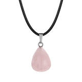 Teardrop Stone Pendants Natural Drop Charms Water-Drop Stone women Necklace for DIY Jewelry Making