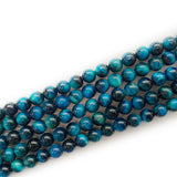 Natural Loose Crystal Beads for Jewelry Making - Polished Round Gemstone Strand