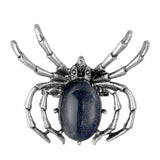 Spider Brooches for Women Men,Clothes and Bags Decoration Ornament Love Friendship Buddies,Gemstone Pendant Necklace Balance