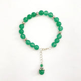 Chakra Balance  Stone Bracelet - Natural Crystal Protection Gift