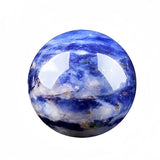 16mm Natural Crystal Sphere Polished Gemstone Ball Healing Stone Orb for Meditation Collection Home Decoration
