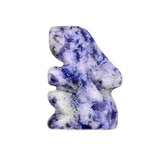 Natural Crystal Rabbit Figurine 1.0 INCH  Polished Animal Pocket Stone for Meditation & Home Decor