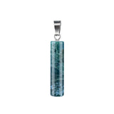 8x30MM Cylinder Shaped Gemstone Pendant for DIY Making Jewelry