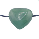 Natural Crystal Heart Pocket Stone, Polished Heart‑Shaped Gemstone Palm Worry Stone, Healing Crystal Love Decor & Gift