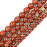 Natural Loose Crystal Beads for Jewelry Making - Polished Round Gemstone Strand