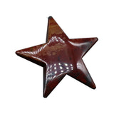 Natural Crystal Five‑Pointed Star Carving, Polished Gemstone Star Figurine, Chakra Reiki Healing Crystal Star Ornament for Home Decor, Collection, Meditation Gift