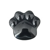 28×30mm Hand-Carved Crystal Cat Paw Stone | Natural Gemstone Cat Claw Figurine for Home Decor