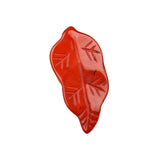 Natural Gemstone Leaf Pendants: Carved Crystal Healing Stones for Jewelry Making & Boho Home Decor
