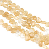 Loose 10MM Red Carnelian Heart Beads for DIY Making Jewelry