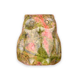 Hand Carved Natura Owl Gemstone Figurine 1.0Inch Animal Statue for Home Decor, Healing Crystals & Thoughtful Gifts