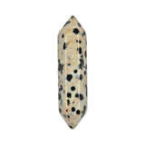 12x55mm Natural Crystal Double Pointed Wand | Hexagonal Quartz Column Prism Pendant | Wholesale Healing Stone Point Charm for DIY Jewelry Making