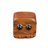 Mini Crystal Ghost Monster Statue - 20mm Assorted Colorful Genuine Stones Pixel Game Totem Office Stress Relief Toy