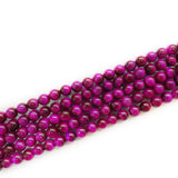 Natural Loose Crystal Beads for Jewelry Making - Polished Round Gemstone Strand