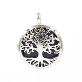 Family Growth Tree of Life Crystal Necklace Spiritual Blessing Healing Stone Pendant Necklace Gift for Her