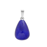 Teardrop Stone Pendants Natural Drop Charms Water-Drop Stone women Necklace for DIY Jewelry Making