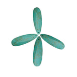 Latest Hot Sale Long Water Drop Gemstone Pendant for DIY Making Jewelry Natural Faceted Quartz Stone Teardrop Point Jewelry