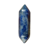 12x55mm Natural Crystal Double Pointed Wand | Hexagonal Quartz Column Prism Pendant | Wholesale Healing Stone Point Charm for DIY Jewelry Making