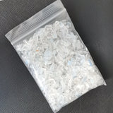 Genuine Crystal Crushed Stones • 100g Irregular Loose Healing Beads for Reiki Cleansing, Orgonite & Witchcraft Supplies