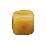 20mm Gemstone Square Incense Holder | Perforated Crystal Base for Sticks & DIY Jewelry