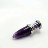 Natural gem crystal bullet head gravel Pendant Random Natural Gemstone Healing Chakra Bullet Charms Semi-Precious Gemstone