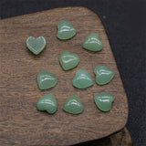 10MM Heart Gemstone Cabochon for Making Jewelry