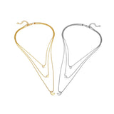 Bohemia Women Gold Laying Necklace Pendant Gold Choker Necklace Vintage Dainty Handmade Necklaces for Women and Girls