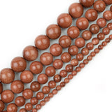 Natural Loose Crystal Beads for Jewelry Making - Polished Round Gemstone Strand