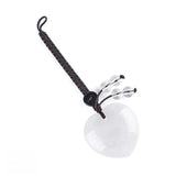 Fashional Gemstone Droplet Shaped Special Hand Engraved Pendant Woven Rope Keychain Bag Keychain Pendant Keychain Love Gift