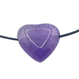 Natural Crystal Heart Pocket Stone, Polished Heart‑Shaped Gemstone Palm Worry Stone, Healing Crystal Love Decor & Gift