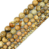 Natural Loose Crystal Beads for Jewelry Making - Polished Round Gemstone Strand
