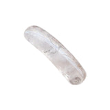 10×36mm Smooth Curve Natural Stone Pendant | Polished Red Jasper Bead for DIY Bracelet & Jewelry Making