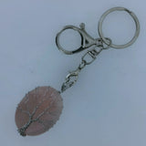 Tree of Life Healing Jewelry Set | Natural Tiger Eye Pendant & Keychain, Reiki Chakra Accessories