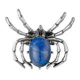 Spider Brooches for Women Men,Clothes and Bags Decoration Ornament Love Friendship Buddies,Gemstone Pendant Necklace Balance