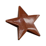 Natural Crystal Five‑Pointed Star Carving, Polished Gemstone Star Figurine, Chakra Reiki Healing Crystal Star Ornament for Home Decor, Collection, Meditation Gift