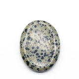 Polished Natural Crystal Oval Worry Stone, Multi Gemstone Thumb Massage Pocket Stone Anxiety Relief Reiki Healing Worry Stone