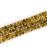 Natural Loose Crystal Beads for Jewelry Making - Polished Round Gemstone Strand
