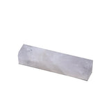 Natural crystal agate stone large hole square pendant hand cut Natural Quartz Crystals Stones Hexagonal Healing Point Reiki