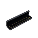Premium Paper Necklace Gift Box – Elegant Long Jewelry Display Case for Necklaces and Chains