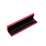 Premium Paper Necklace Gift Box – Elegant Long Jewelry Display Case for Necklaces and Chains