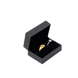 Premium Paper Double Ring Gift Box – Elegant Jewelry Display Case for Wedding Sets and Dual Rings #PB0090-R02