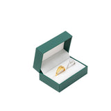 Premium Paper Double Ring Gift Box – Elegant Jewelry Display Case for Wedding Sets and Dual Rings #PB0090-R02