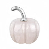 20mm Mini Crystal Pumpkin Pendant Gemstone Charm for Halloween Home office Decoration Handmade Craved
