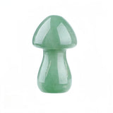 Handmade Healing Crystal Mushroom Figurine – Natural Gemstone Pocket Decor & Home Altar Ornament #SP1084