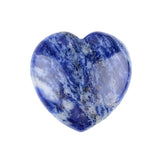 40mm Natural Crystal Puffy Heart Stones - Carved Gemstone Pocket Palm Stone for Reiki Healing, Chakra Balancing, Meditation & Home Decor #SP0046